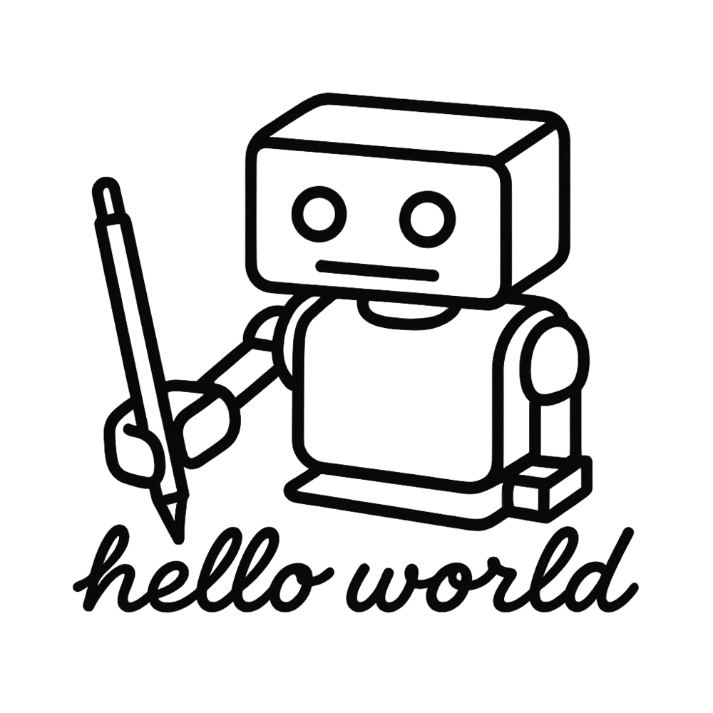 Robot writing